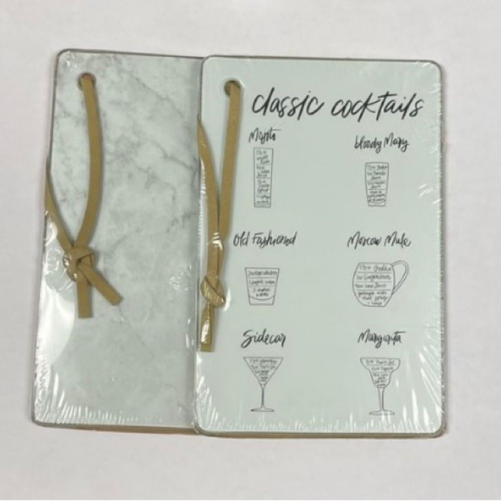 Cheese Cutting Boards Glass 9" Serving Plate and Ankyo 9x6 Inch Glass Marble Loo